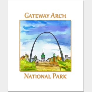 Gateway Arch National Park Posters and Art